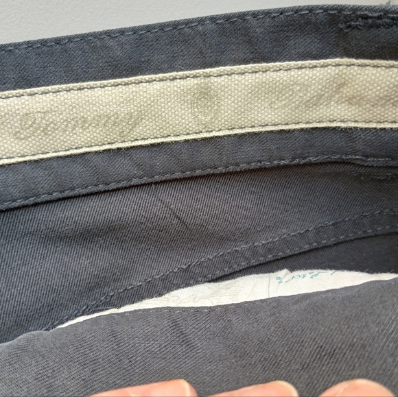 Tommy Bahama Mens Tencel Cotton Pants Size 35 Gray Pleat Front Relaxed Fit Soft - Picture 5 of 14